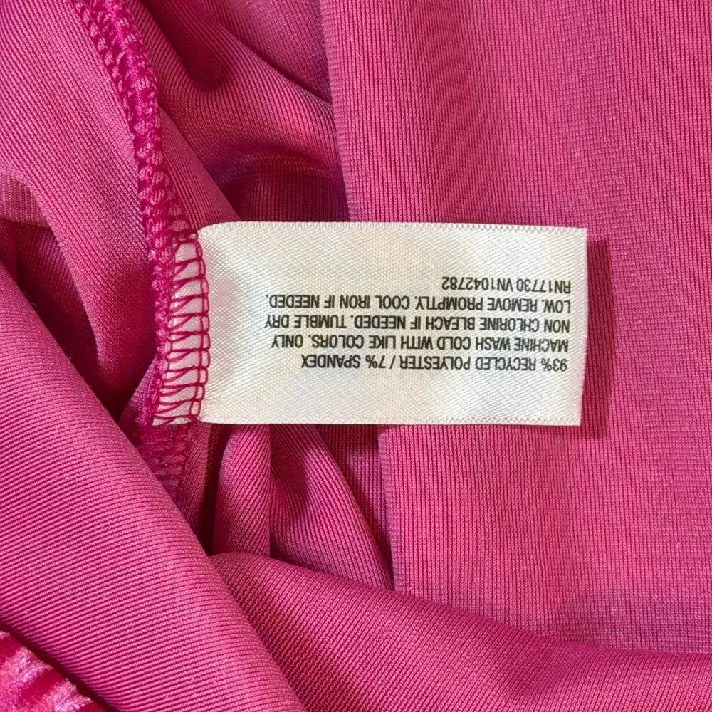 Colsie Pink Ribbed Velvet Cami Mini Dress Womens Medium VN1042782